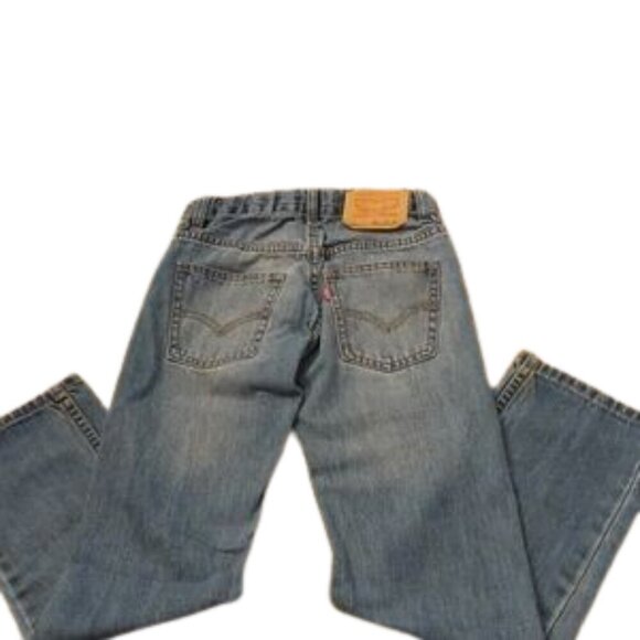 Levi's Girls Slim straight Leg Jean Size 8 Regular 24/22 - Picture 4 of 6